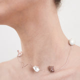 Kalaf necklace pearl - fasfas