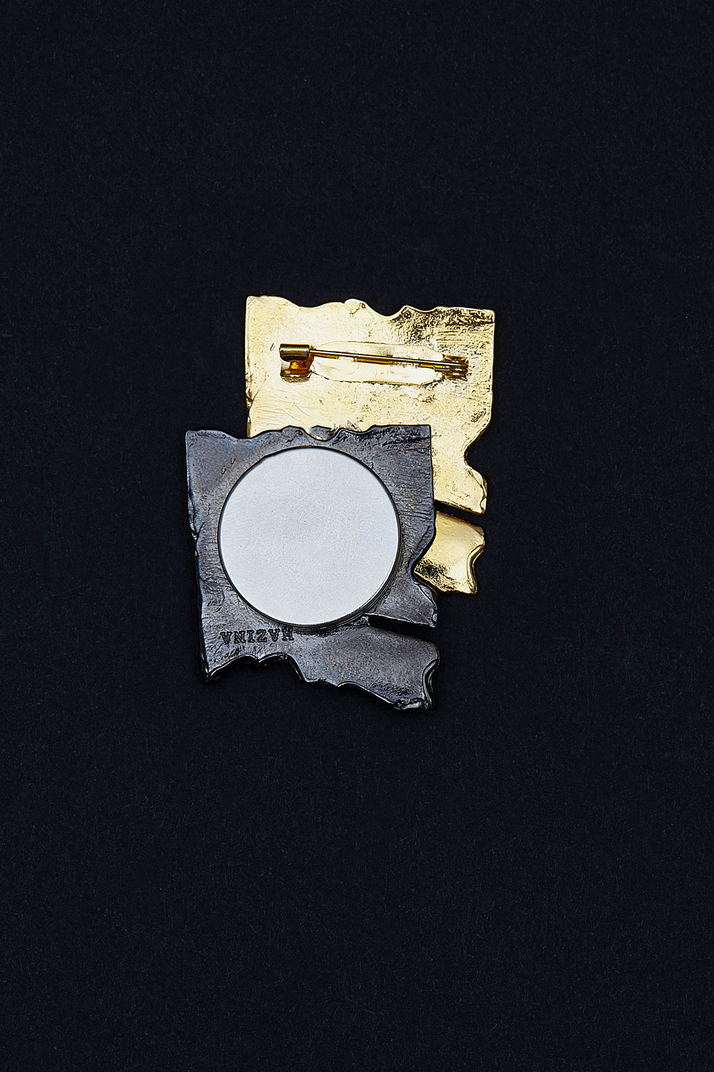 De twin gold brooch - fasfas