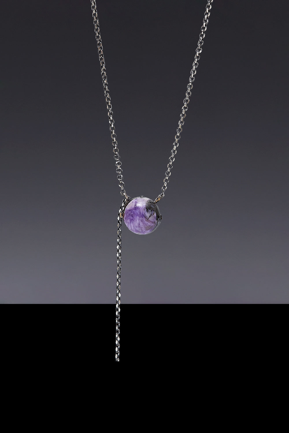 Charoite single flow (10mm) - fasfas