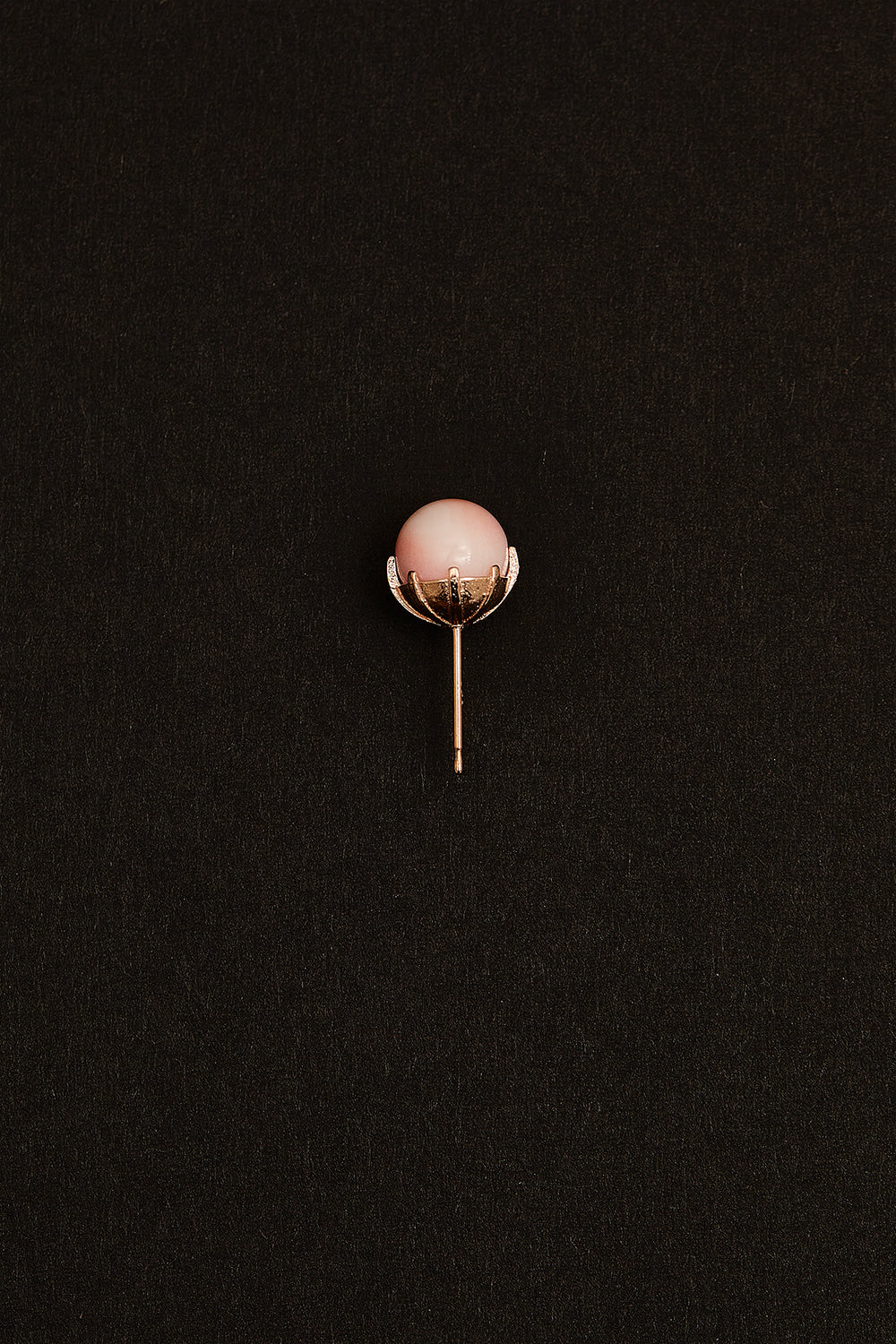 8mm pink botswana earrings(clip-on-option) - fasfas