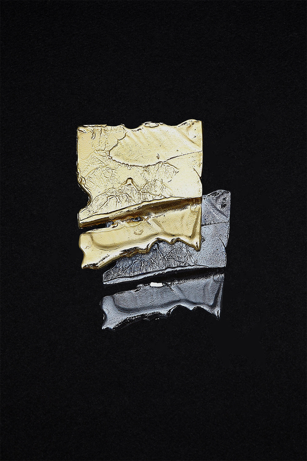 De twin gold brooch - fasfas
