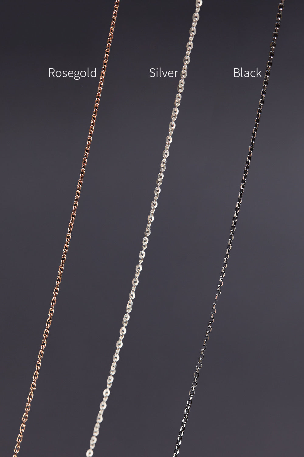6mm cube onyx necklace - fasfas