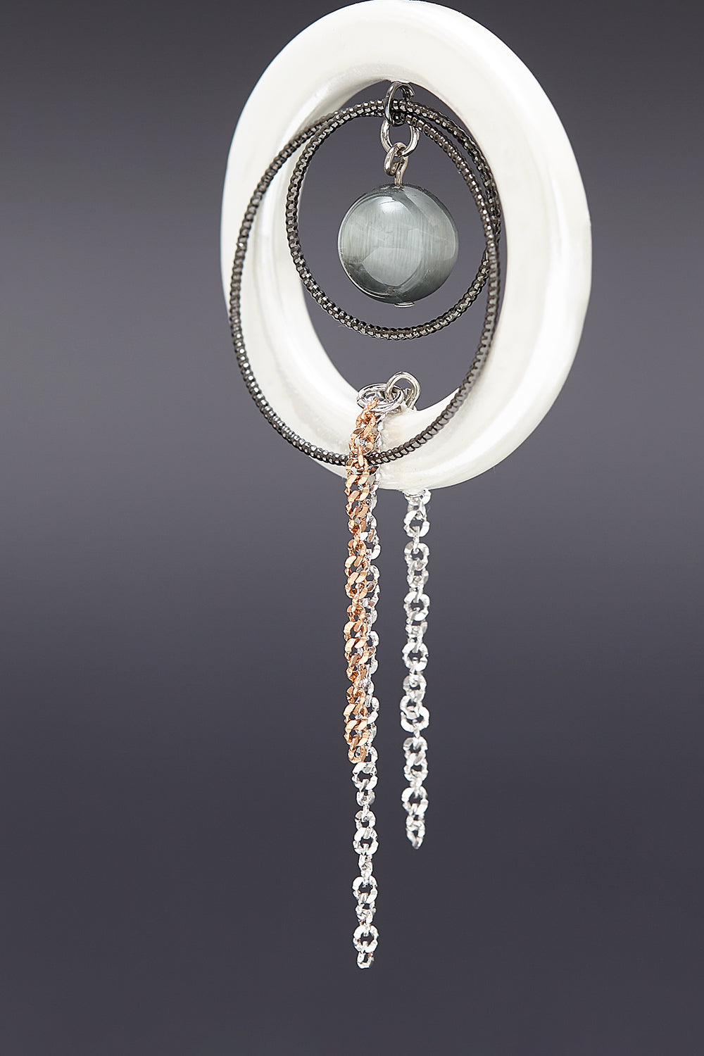 Eagle eyes dramatique earrings(clip-on earrings) - fasfas