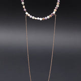 Two-way shell pearl necklace - fasfas