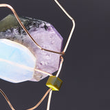 Charoite Geometric Brooch - fasfas