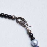 10mm multi blue onyx necklace - fasfas