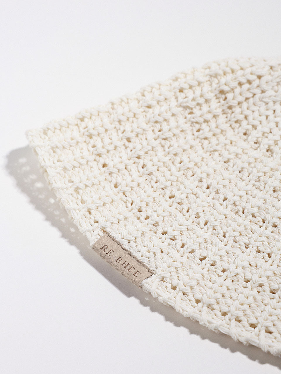 Crochet bucket hat white - fasfas
