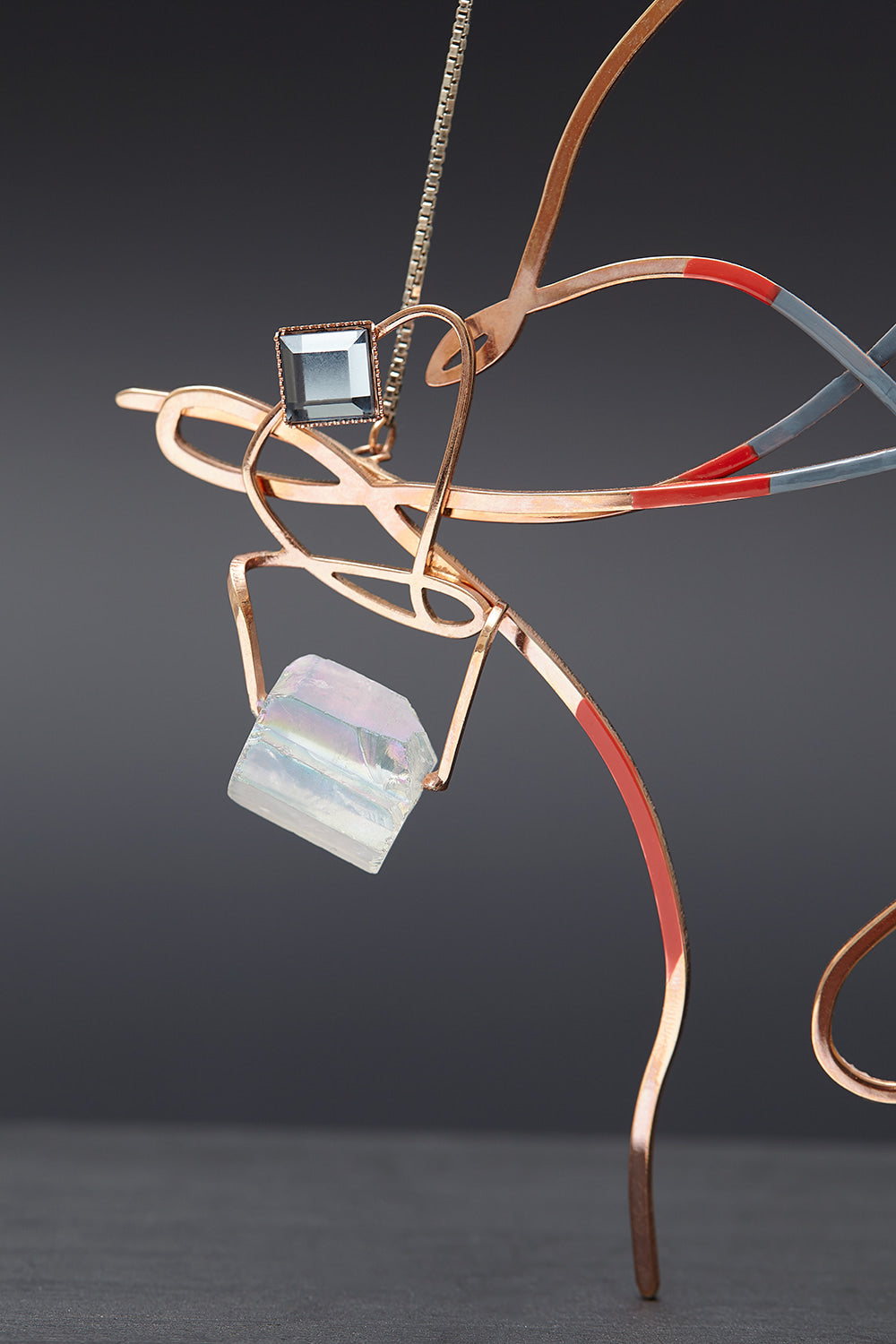 Dancing objet no.17 cross necklace - fasfas