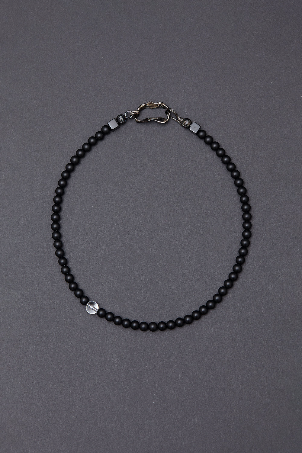 6mm matte onyx necklace - fasfas