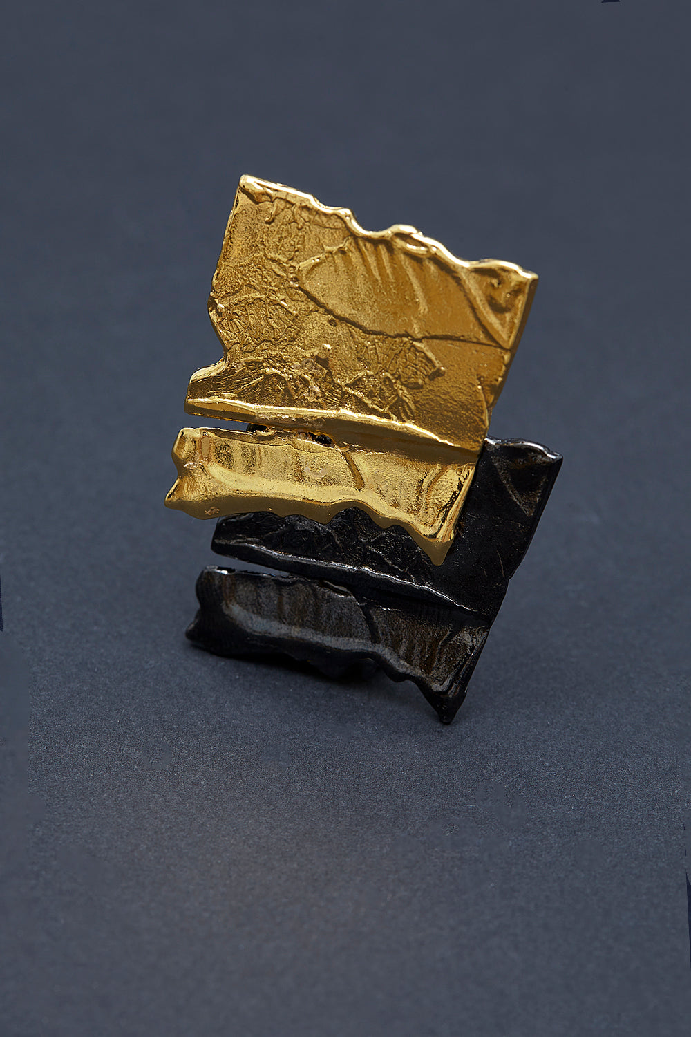 De twin gold brooch - fasfas