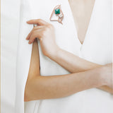 Dancing objet No.17 brooch 3colors - fasfas