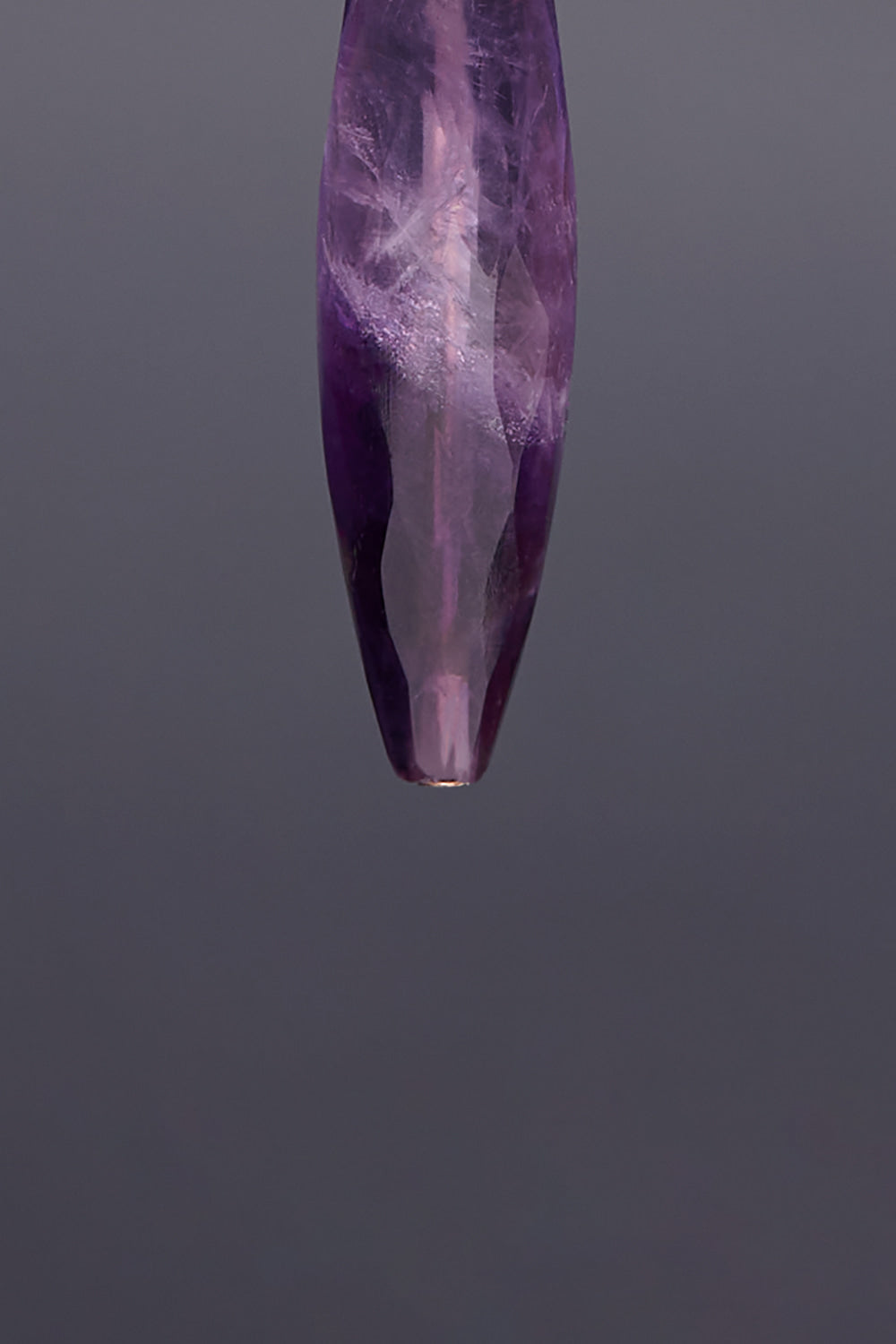 Amethyst idiocracy earrings(clip-on earrings) - fasfas