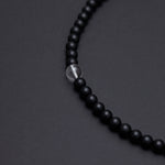 6mm matte onyx necklace - fasfas