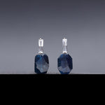 Kyanite kalahari earrings(clip-on earrings) - fasfas
