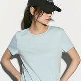 Logo embroidered t-shirt