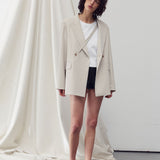 Double breasted jacket - fasfas