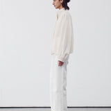 High-neck buttoned jumper - fasfas