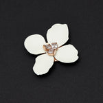 Fleur brooch ivory - fasfas