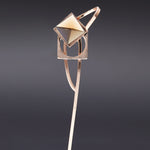 Champaign theoria brooch square - fasfas