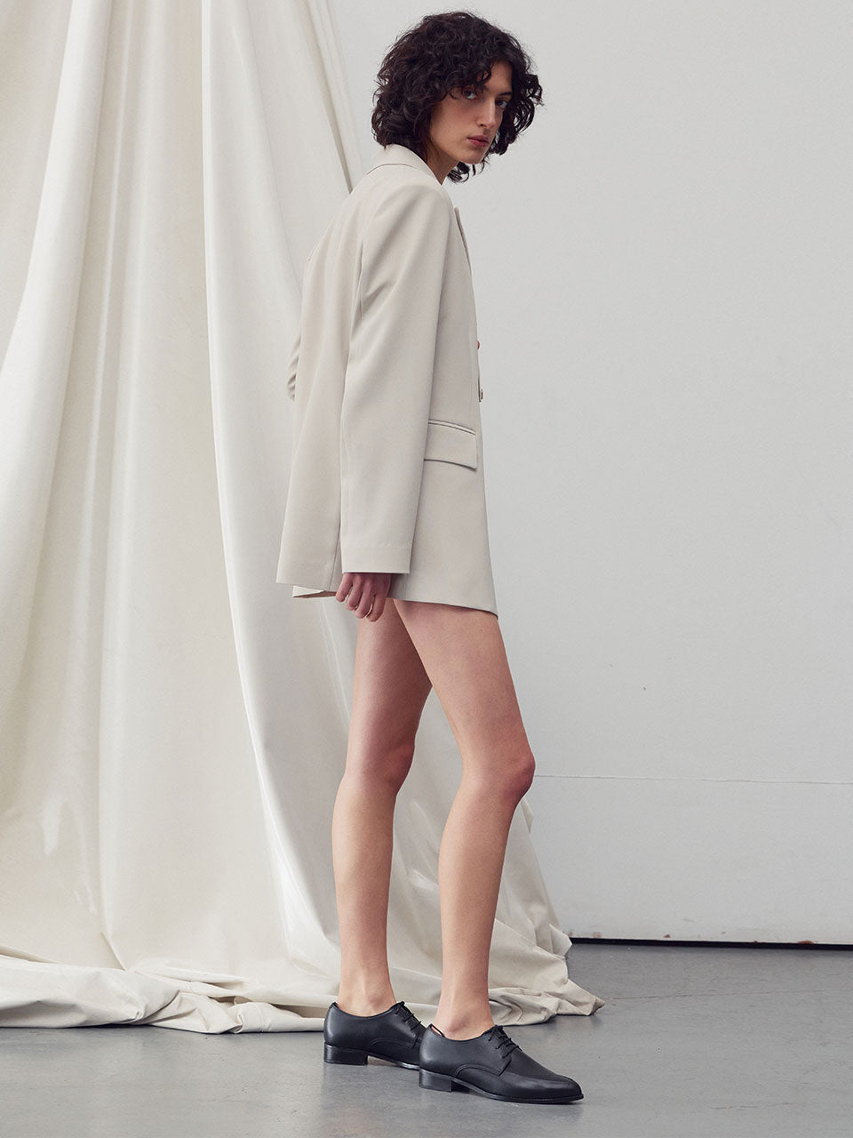 Double breasted jacket - fasfas