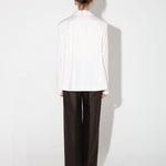 Vanessa straight pants dark brown - fasfas