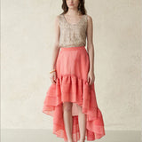 Beaded sleeveless tank top