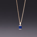 [14K Gold] Lapis lazuli moderato necklace - fasfas