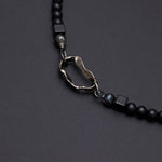 6mm matte onyx necklace - fasfas