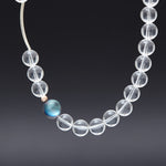 Crystal quaztz necklace (10mm) - fasfas