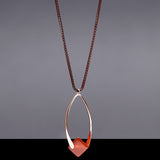 Collana invisibile in spinello nero da 2mm