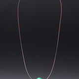 Jade singular necklace - fasfas