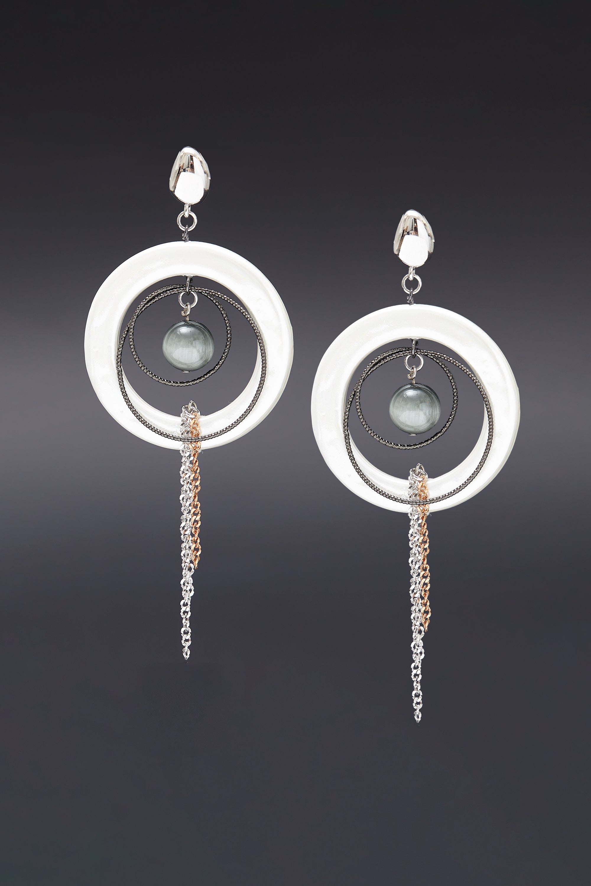 Eagle eyes dramatique earrings(clip-on earrings) - fasfas