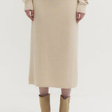 Kaschmir 100% Jade Midirock Sandbeige