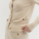 Kaschmir 100% Jade Midirock Sandbeige