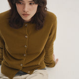 Cardigan con bottoni Aubrey in cashmere 100%