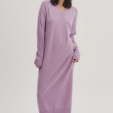 Cashmere100% Aileen Vneck Knit Dress