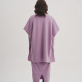 Cashmere100% Leana Side-Button Vest