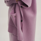 Cashmere100% Leana Side-Button Vest