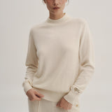 Maglione Maren a collo alto in cashmere 100%