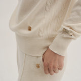 Maglione Maren a collo alto in cashmere 100%