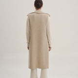 Cashmere100% Rio Drape Long Vest