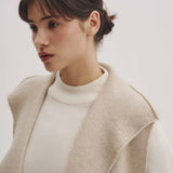 Cashmere100% Rio Drape Long Vest