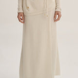 Cashmere100% Ena Wrap Skirt