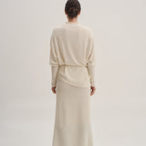 Cashmere100% Rhea String Half Neck Sweater