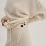 Cashmere100% Ena Wrap Skirt