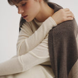 Cashmere100% Lief Knit Muffler