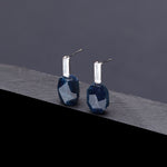 Kyanite kalahari earrings(clip-on earrings) - fasfas