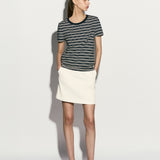 Logo striped t-shirt midnight navy