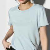 Logo embroidered t-shirt
