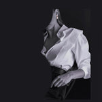 Radiant opal earrigns peach cream(clip-on earrings) - fasfas